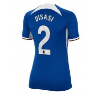 Koszulka piłkarska Chelsea Axel Disasi #2 Strój Domowy dla kobiety 2023-24 tanio Krótki Rękaw